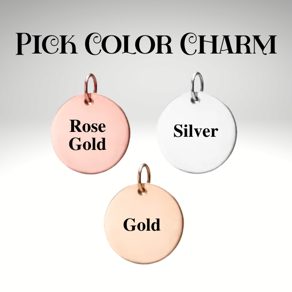 Engraved Cheer Necklace