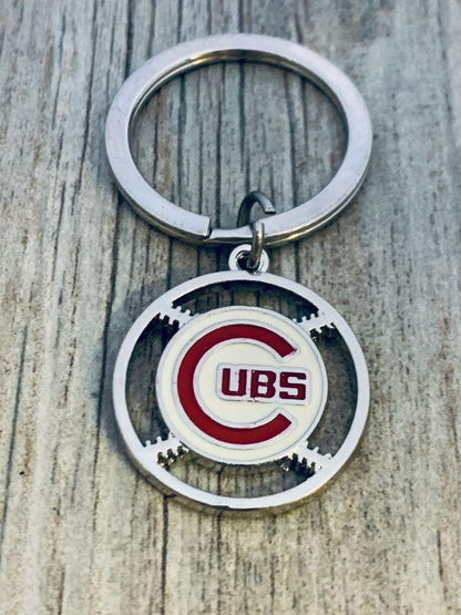 Cubs Baseball Keychain- Pick Sytle