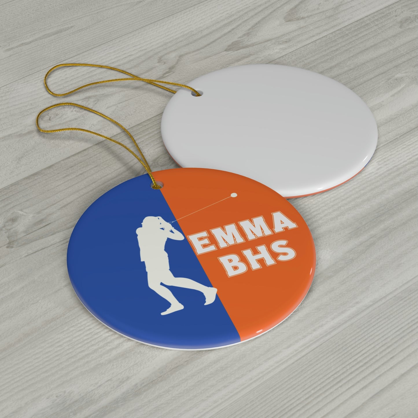 Hammer Throw Ornament, 2023 Personalized Girls Track and Field Christmas Ornament, Ceramic Tree Ornament