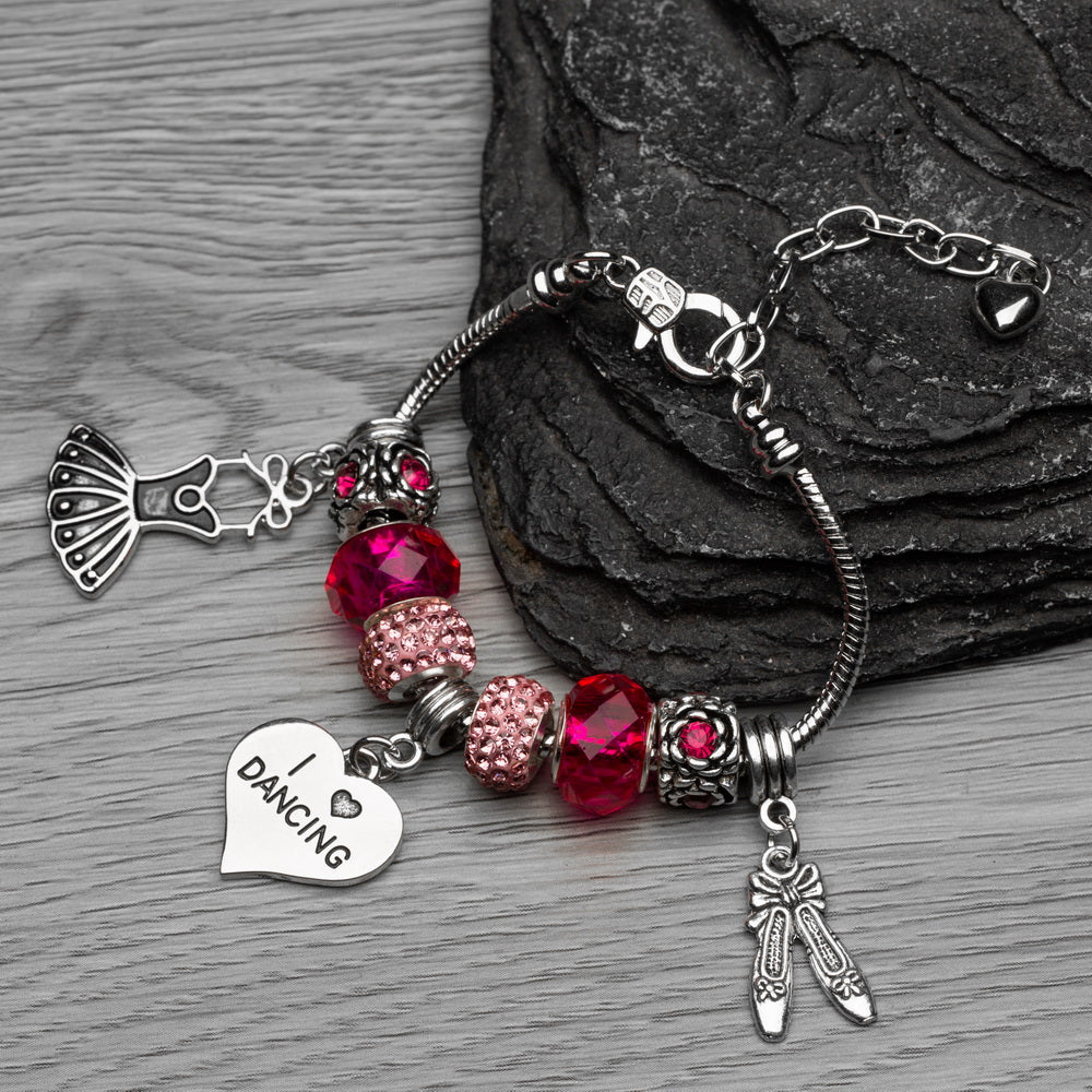 Girls Dance Beaded Bracelet