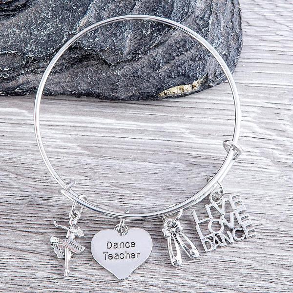 Dance Teacher Bangle Bracelet - Sportybella