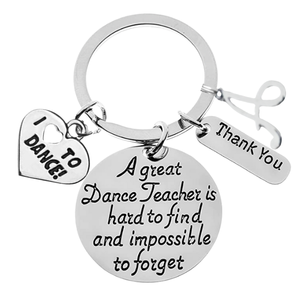 Personalzied Dance Great Teacher is Hard to Find Keychain