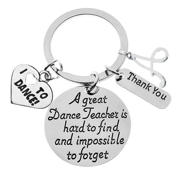 Personalized Dance Great Teacher is Hard to Find Keychain