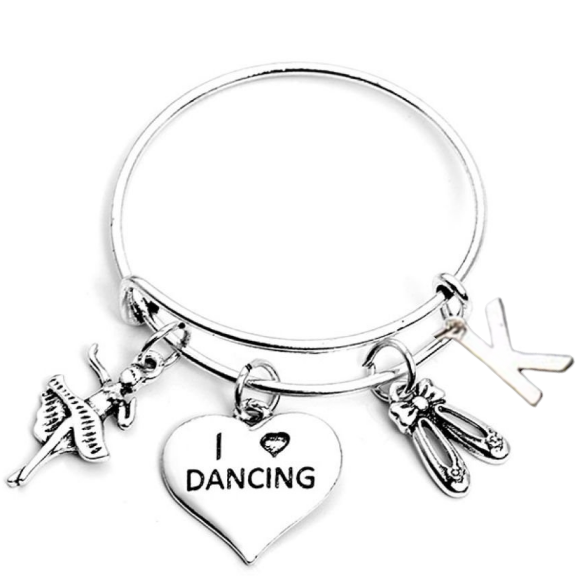 Personalized Dance Bangle Bracelet
