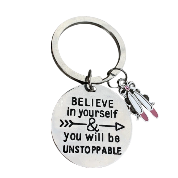 Dance Keychain - Believe in Yourself