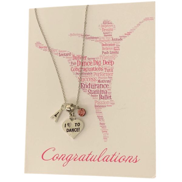 Personalized deals dance necklace