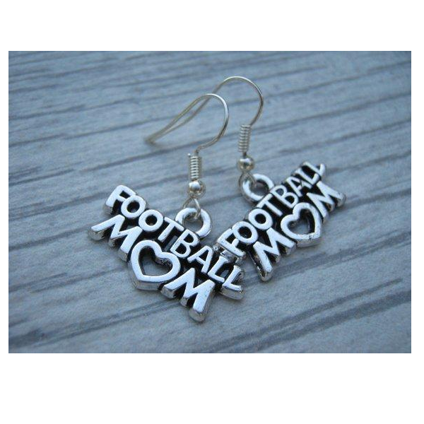 Football Mom Earrings - Sportybella