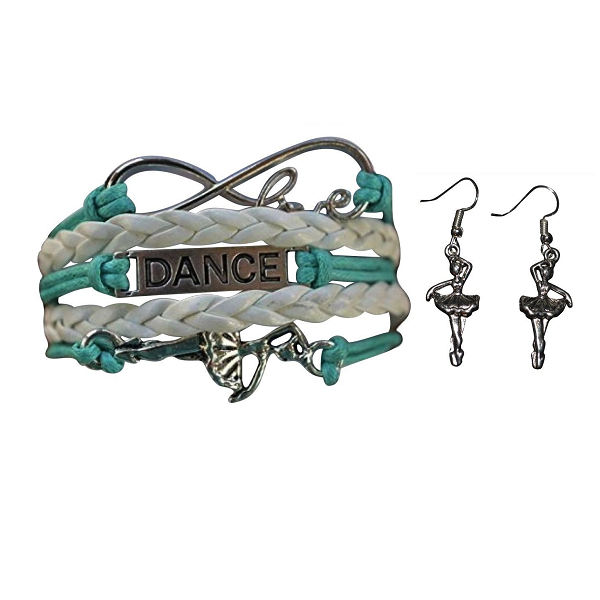 Girls Dance Infinity Jewelry Set - Sportybella