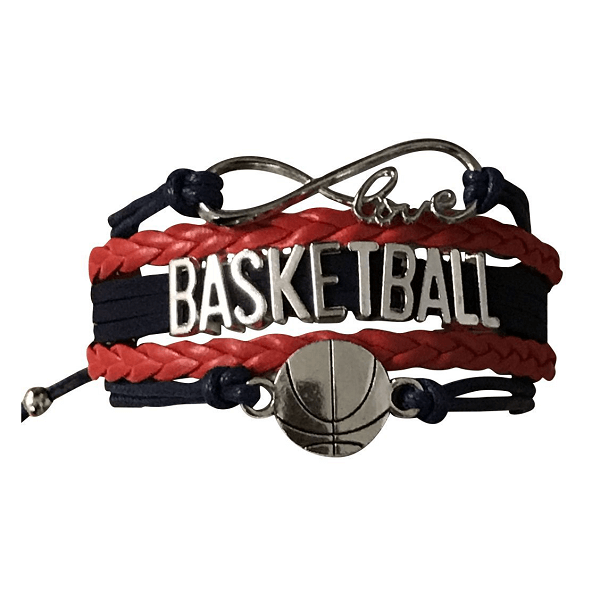 Basketball Bracelets - 16 Team Colors - Sportybella