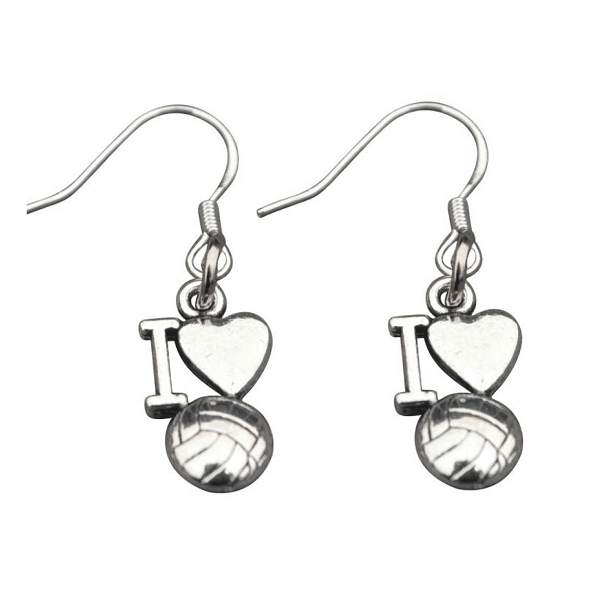 Love Volleyball Earrings - Sportybella