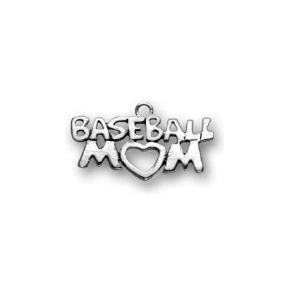 Baseball Mom Charm - SportyBella