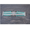 Girls Dance Infinity Bracelet- Teal - Sportybella