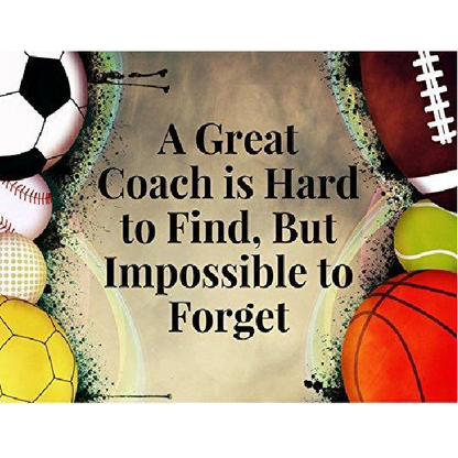 Great Coach is Hard to Find But Impossible to Forget Keychain - Sportybella