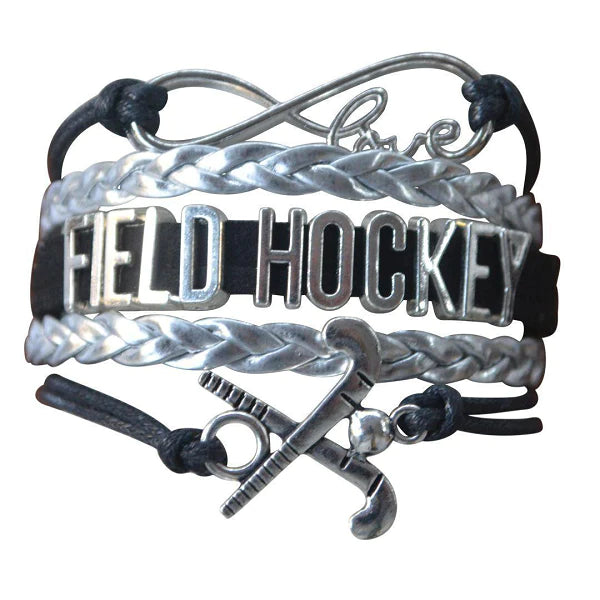 Field Hockey Infinity Bracelet-Pick Color