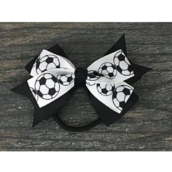 Soccer Hair Bow - Sportybella