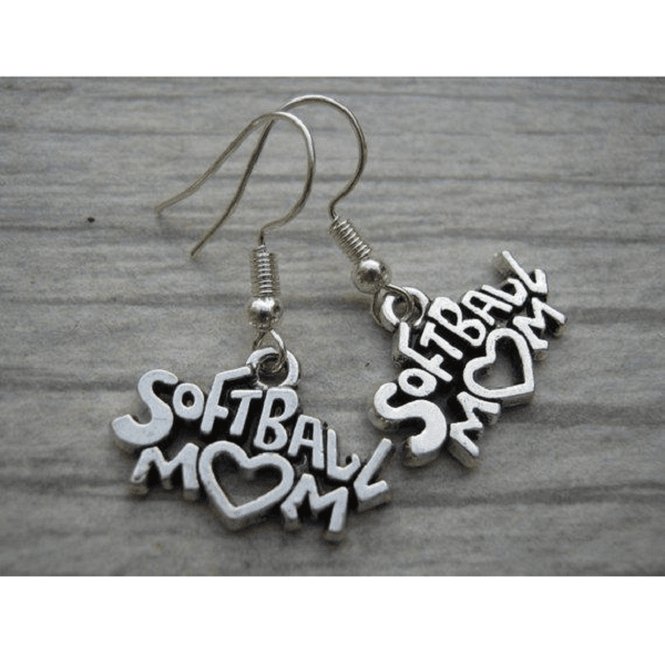 Softball Mom Earrings - Sportybella