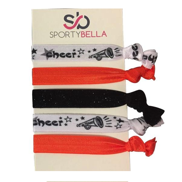 Cheer Hair Ties - Pick Colors