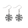 Basketball Rhinestone Charm Dangle Earrings