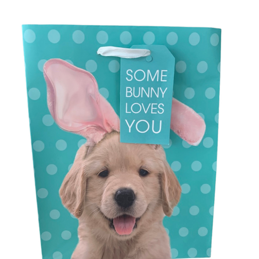 Easter Gift Bag - Some Bunny Loves You