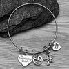 Field Hockey Coach Bangle Bracelet - Sportybella