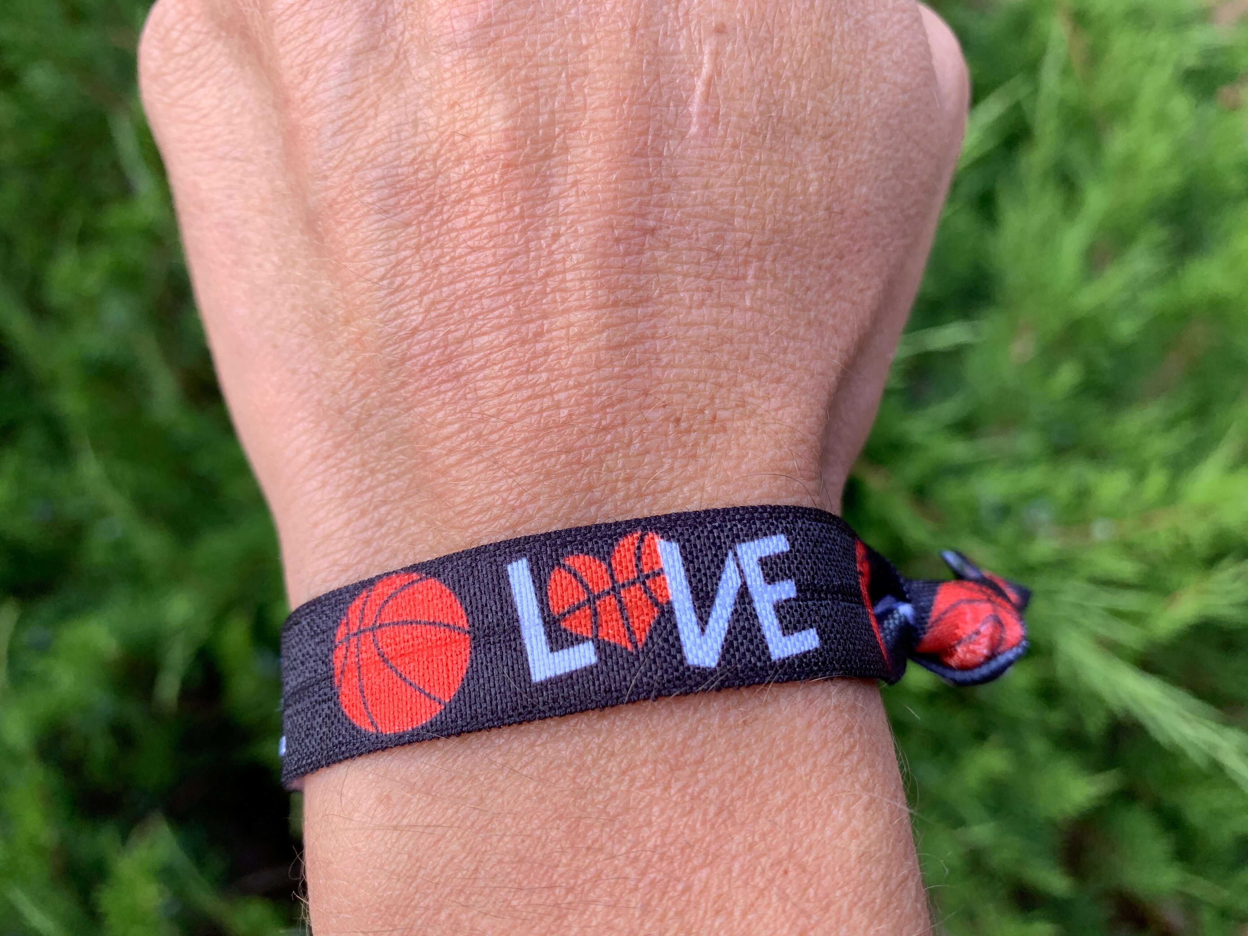 Basketball Hair Ties - Sportybella