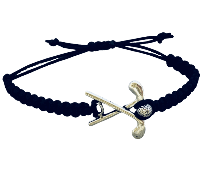Golf Rope Bracelet in Black Color