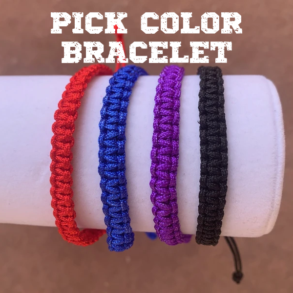Twirling Adjustable Bracelet- Pick Color