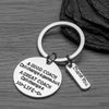 Coach Keychain- Great Coach Can Change a Game but a Great Coach Can Change a Life - Sportybella