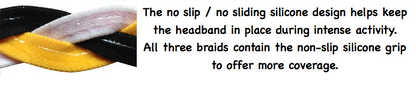 Sport No Slip Grip Headband - Pick Color