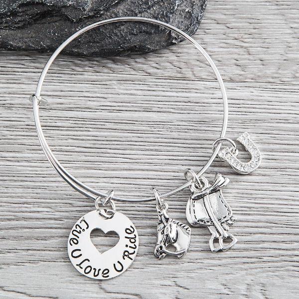 Live Love Ride Bracelet - Sportybella