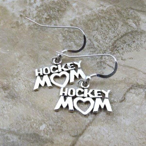 Ice Hockey Mom Earrings - Sportybella