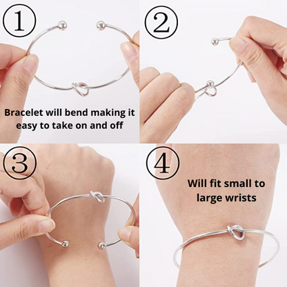 Pickleball Knot Bracelet