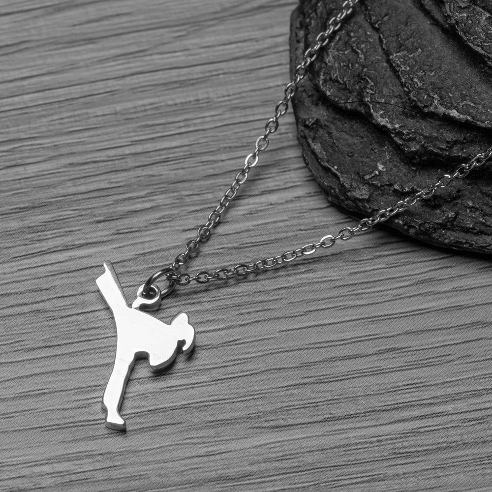 Martial Arts Stainless Steel Necklace