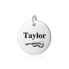 Personalized Violin Charm