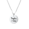 Personalized Violin Charm Necklace