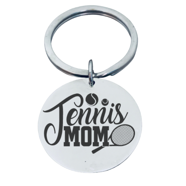 Tennis Mom Keychain