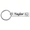 Personalized Cymbal Keychain