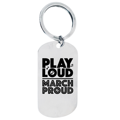 Marching Band Keychain - Loud and Proud
