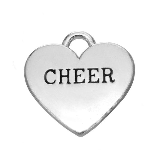 Cheer Heart Charm - Sportybella