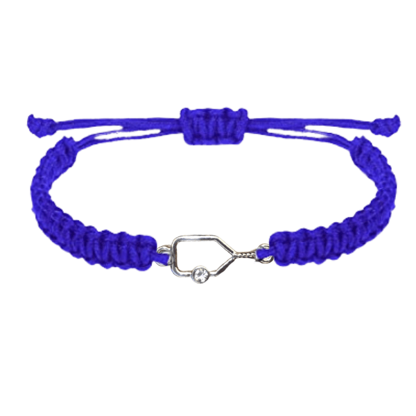 blue pickleball bracelet