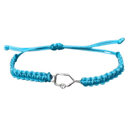 light blue pickleball bracelet