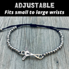 Ice Hockey Adjustable Charm Bracelet