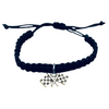 Checkered Race Flag Rope Bracelet