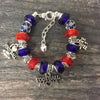 Football Mom Beaded Bracelet - Sportybella