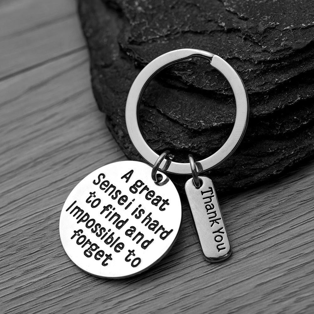 Sensei Keychain- Sensei Gift