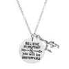 Gymnastics Necklace -Believe In Yourself