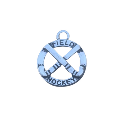Field Hockey Charm- Circle