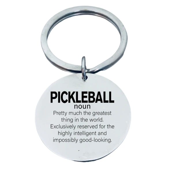 Pickleball Keychain