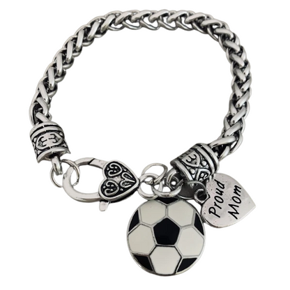 Soccer Mom Charm Bracelet
