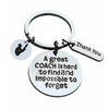 Diving Coach Keychain - Great Coach is Hard to Find